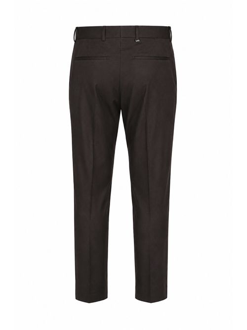 Pantalone Edge Rebel fit in cotone stretch Testa di moro PT TORINO | RSZ1Z00FWD NU680190